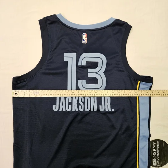 Jaren Jackson Jr Memphis Grizzlies Nike 20-21 Icon Swingman Jersey Men’s Size XL - Picture 8 of 8